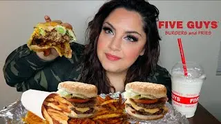 Five Guys MUKBANG | Eating Show