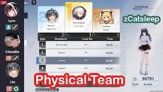 Tower of fantasy Bygone440 Physical Team  (LYRA CLAUDIA LIN)