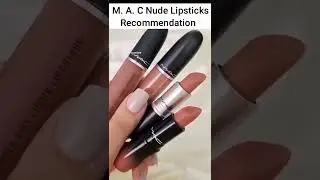 😍Top MAC Nude Lipsticks Swatches #shorts #review