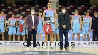 EB ANGT Belgrade MVP Highlights & Interview: Nikola Jovic, U18 Mega Soccerbet Belgrade