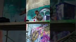 Atlanta Visual Artist Sachi Rome on her new Forward Warrior Mural