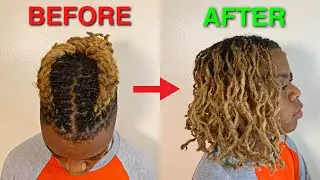 Hightop DREADLOCK Braid out! | Q&A