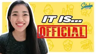 It's official! I'm . . . .