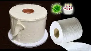 Toilet Paper Cake | The perfect Quarantine Cake