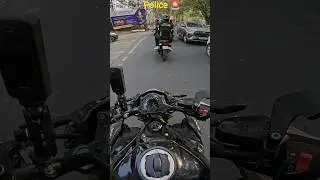 police 🚨 aa gai bhai 😱😱 super bikes sound 😱#sound #police #video #zx10r #z900 #loud #sound #rider