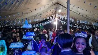 ASI SE BAILA EL ZAPATEADO EN BARRIO AZTLAN (HUEHUETLA HGO.)