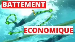 R&eacute;ussir le BATTEMENT 2 TEMPS en MODE AUTOMATIQUE pour un crawl plus ECONOMIQUE