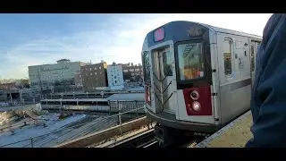 New York City: Empty Subway Train Cars amid Covid-19 Lockdown