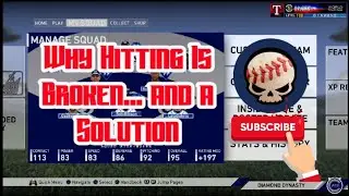 Why Hitting Is Broken In MLB The Show 19 Diamond Dynasty (Tips & Tricks)