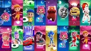  💥Super Music Game Batll💥Rumi 🆚 D Billions 🆚 Spangebop 🆚Sprunki.Tiles Hop Edm Rush #trend #gameplay 
