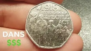 2018 50p Coin Representation of The People Act WORTH?