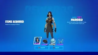 How To Get MARIGOLD Golden Touch Challenge Pack FOR FREE! (Fortnite)