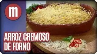 Arroz cremoso de forno - Mulheres  (30/05/16)