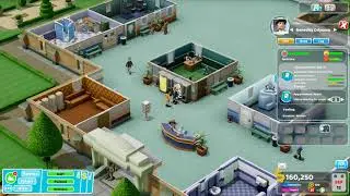 Gameplay PC - Two Point Hospital - New Gen Sim Theme Hospital - Resolu&ccedil;&atilde;o 4K