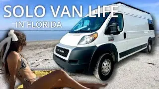 VAN LIFE in FLORIDA | Solo Female Traveler