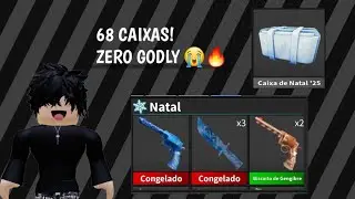 ABRI 68 CAIXAS E NÃO VEIO GODLY 😭🔥 (MM2)
