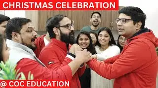 Christmas Celebrations 2022 At COC EDUCATION | CA/CMA Santosh Kumar🎄🎅🏼