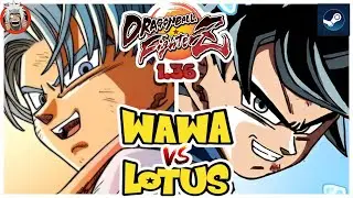DBFZ Wawa vs Lotus (VegetaSSJ, Black, Trunks) vs (GogetaSSB, GokuUI, Trunks)