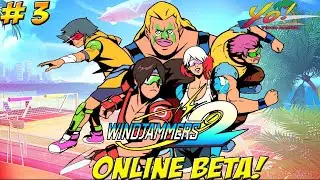 Windjammers 2! Online Beta! Part 3 - YoVideogames