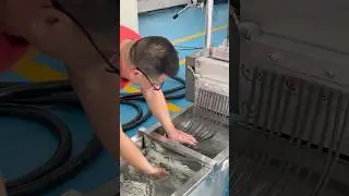 Plastic recycling granulator factory, are you interested in it? #plastic #recycle #machine