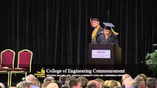University of Iowa College of Engineering Commencement- May 18th, 2013