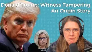 Donald Trump Witness Tampering: An Origin Story
