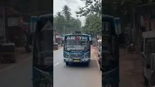 kerala private bus mass entry #reels #trending #buslover