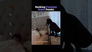 Ranking Funniest Scare Pranks 😱🤣 #shorts