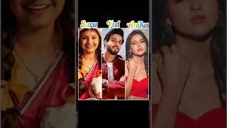 Zee TV new serial cast Ved saru and Anika #saru #serial #shorts