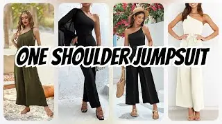 One Shoulder Jumpsuit For Women||Outfit Ideas@monicafashiongoogle