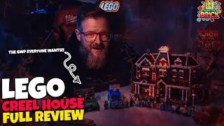 LEGO Meets the Upside Down ⚡ Creel House Stranger Things Review