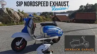 SIP Nordspeed #lambretta exhaust review!