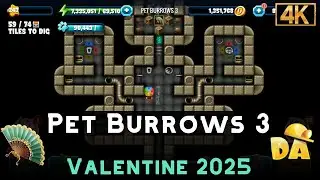 Pet Burrows 3 | Valentine 2025 #9 | Diggy's Adventure
