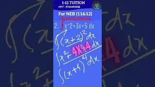 Integration | class 11 neb |