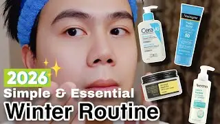 My Simple and Essential WINTER SKINCARE ROUTINE...