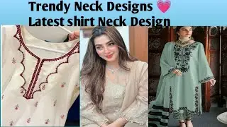 Latest Shirt Neck Design for Girls & Women | Beautiful Lace Neck Style 2026