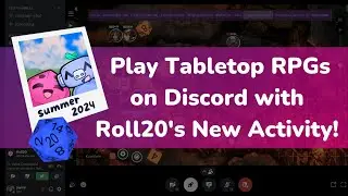 Play D&D and Other RPGs in Discord with Roll20 Activity