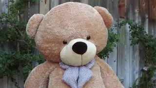 6ft Red Bitsy Cuddles | Life Size Teddy Bear Gift🎁 | Giant Teddy Brand