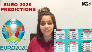EURO 2020 GROUP STAGE PREDICTIONS