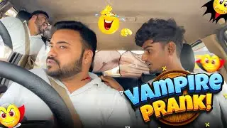 Vampire Prank 🤣 | Car fooling | Car Prank | Tamil Taxi Car Prank 