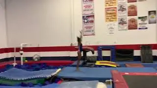Lauren Wright, Class of 2023, Training (Double Pike on to mat)