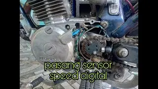 cara pasang sensor speed spido digital