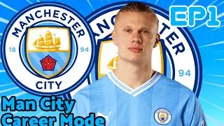 FC24 Manchester City Career Mode EP1 - THE BEGINNING🔥🔥