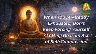 When You’re Already Exhausted, Don’t Keep Forcing Yourself - Letting Go Is an Act of Self-Compassion