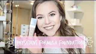 PHYSICIANS FORMULA THE HEALTHY FOUNDATION REVIEW\WEAR TEST