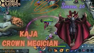 Mobile Legends | Season 20 skin Kaja Crow Magician total damage Top Global by Lucifer - ML