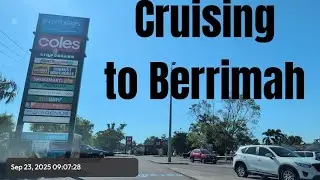Dash Cam Cruising North Lakes to Berrimah 23/09/2025 - Cruising Blue Skies