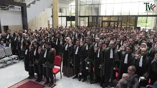 حفل تخرج الملحقين القضائيين وأداء اليمين أمام الرئيس المنتدب للسلطة القضائية
