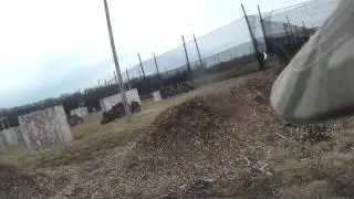 Attacking at Pev's Paintball - Northern Virginia Airsoft - Jolly Roger Airsoft - Airsoft Gameplay