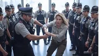 Officer Grabbed Her Wrist at Security &mdash; She Twisted His Arm and 12 Rangers Circled to Protect Her